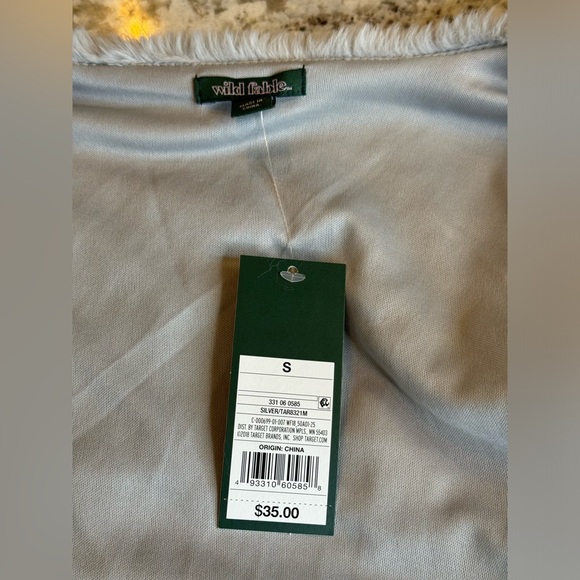 Wild Fable Light Gray Teddy Jacket - Picture 4 of 6